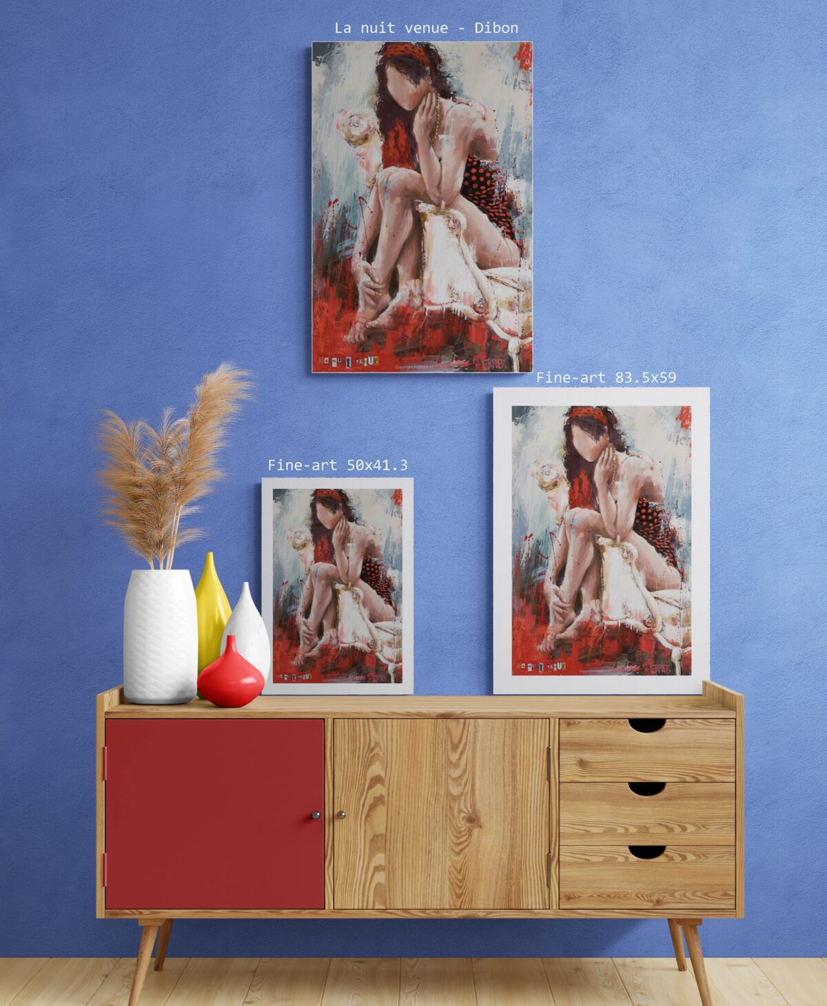 La nuit venue - 90x60 – Image 4