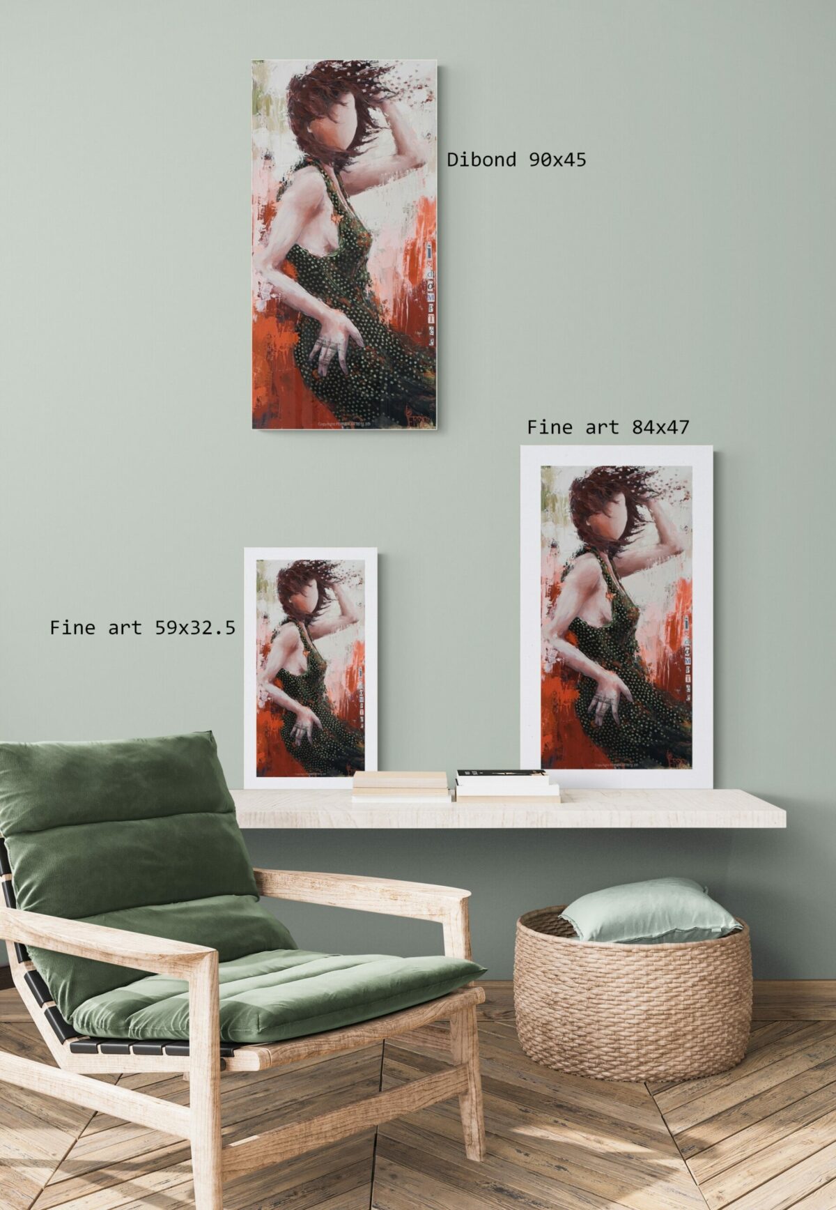 Indomptée - 80x40 – Image 6