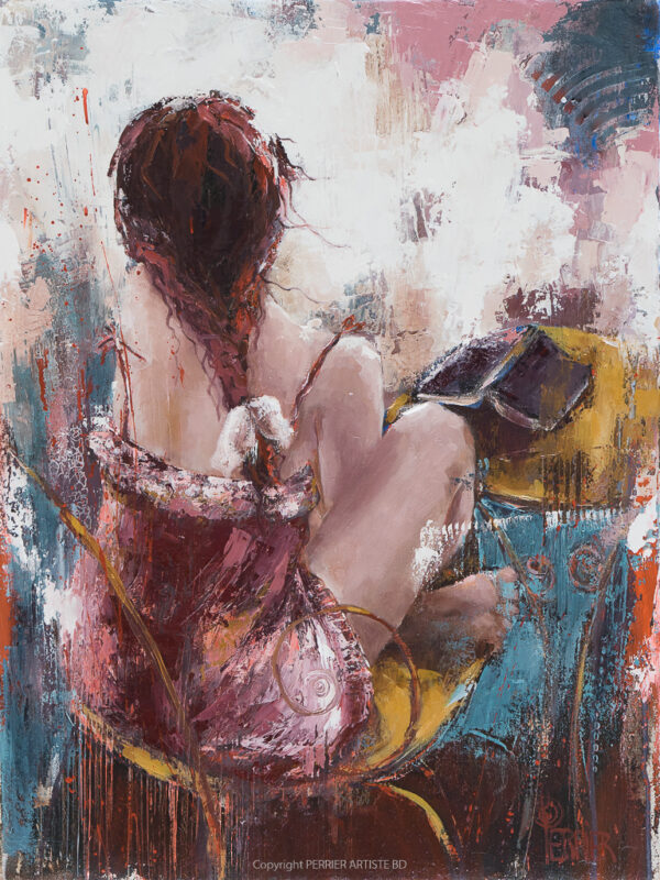 L'heure suspendue - 80x60