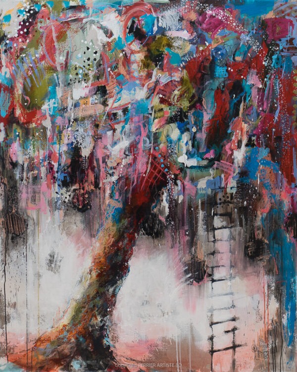 Les couleurs ont dansé - 150x120 (Mexico City)
